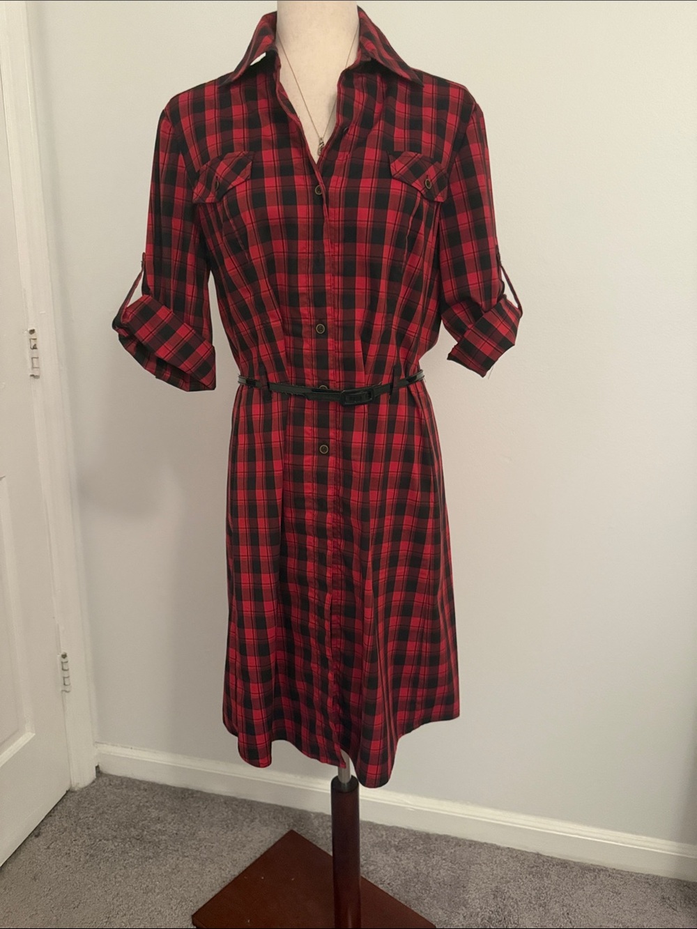 Belted Dress